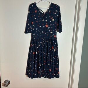Dot Dot Smile star dress‎ 8/10